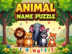 Animal Name Puzzle