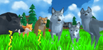 Wolf Simulator Wold Animals 3D