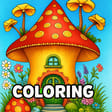 Fairy House Coloring