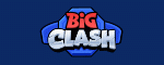 Le logo de Bigclash écris sur un fond bleu