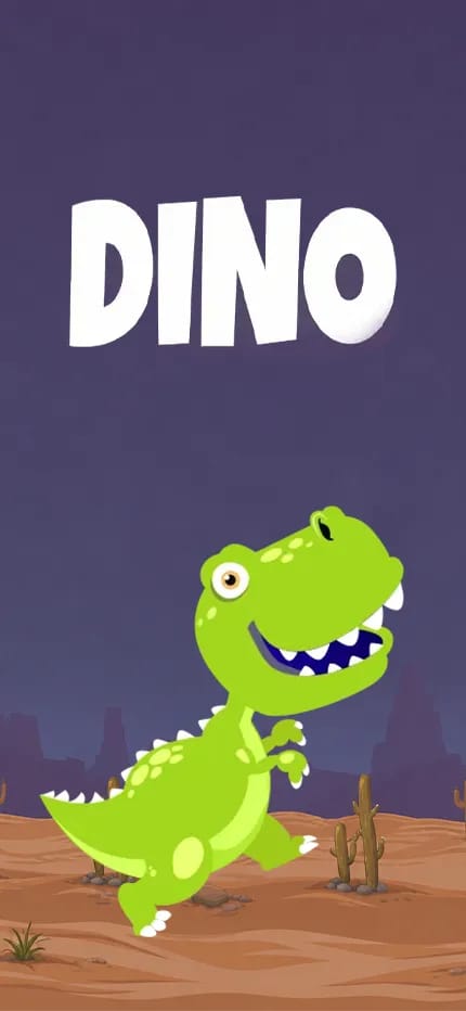 Bannière du jeu du Dino