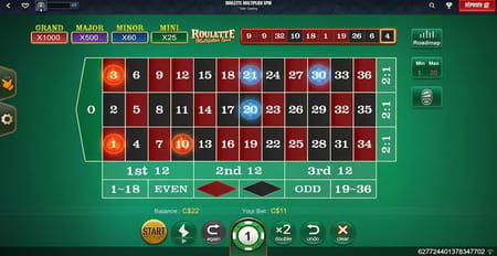Roulette gratuite