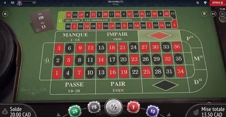 Roulette anglaise