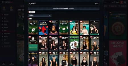 Variété de blackjack en ligne sur Glorion Casino