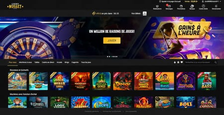 Bibliothèque de jeux de Lucky Nugget Casino avec les détails sur le compte:casino-depot-1-dollar-20.webp//www.jeux.com/go/Lucky-Nugget.html